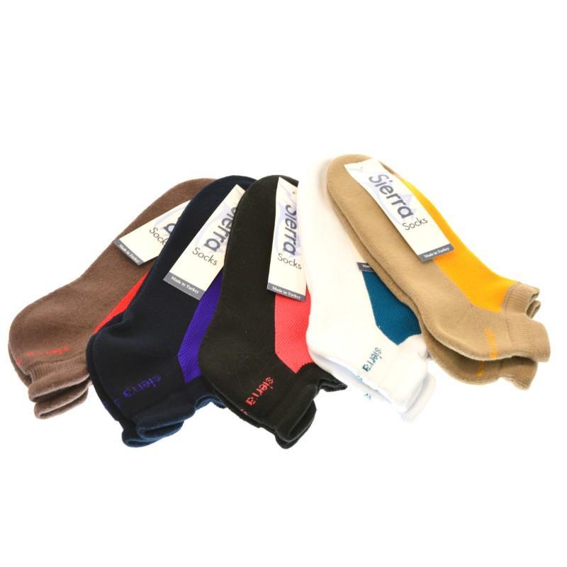 Heel Tab Mesh Top Cotton Ankle Socks with Non-Skid Women's Gripper
