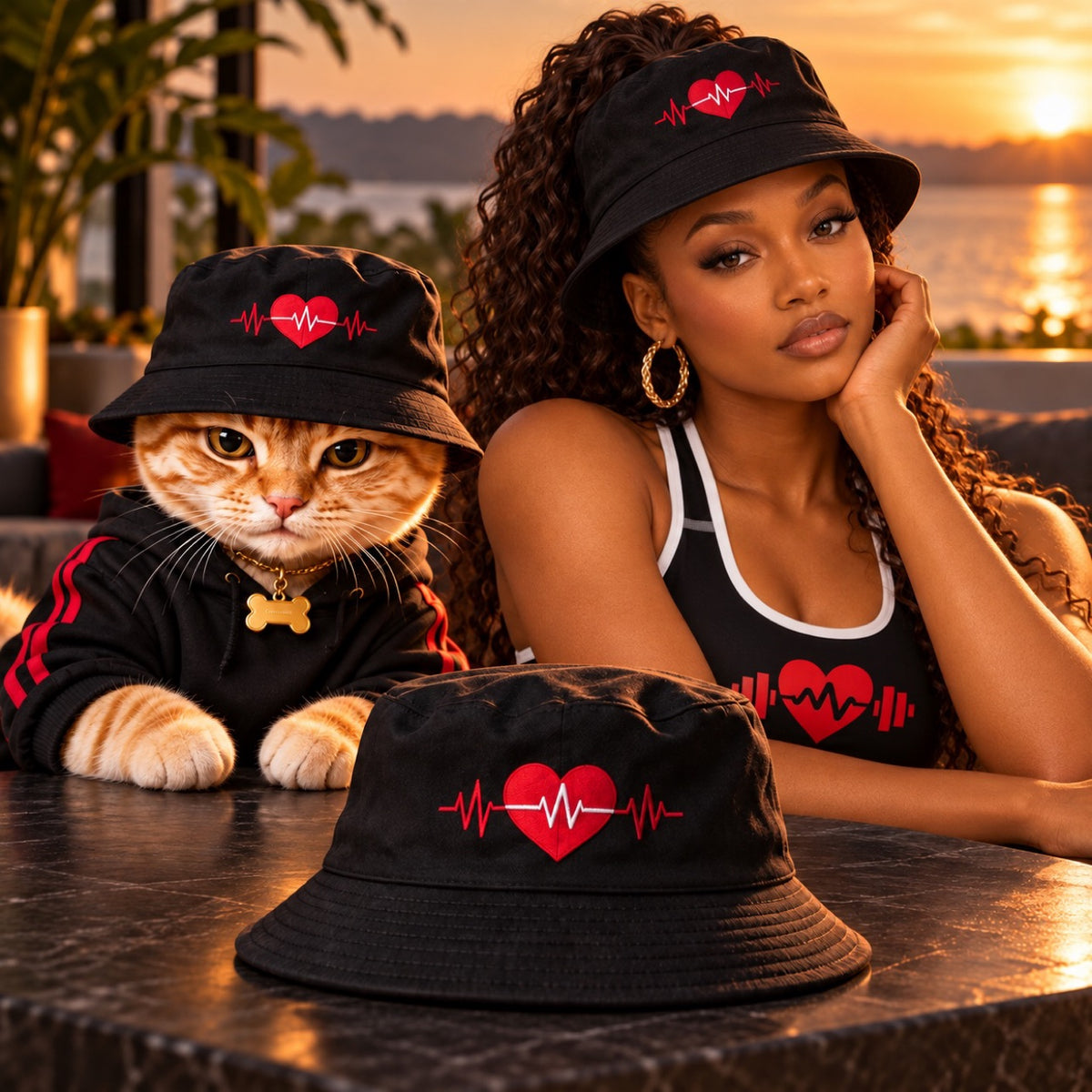 Keka Gym Wear Bucket Hat
