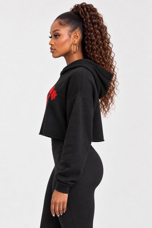 Keka Gym Wear Cropped Hoodie