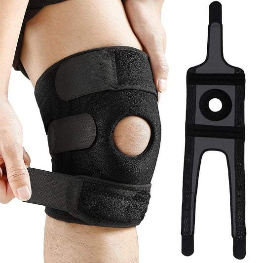 Open Patella Knee Support Brace Free Size